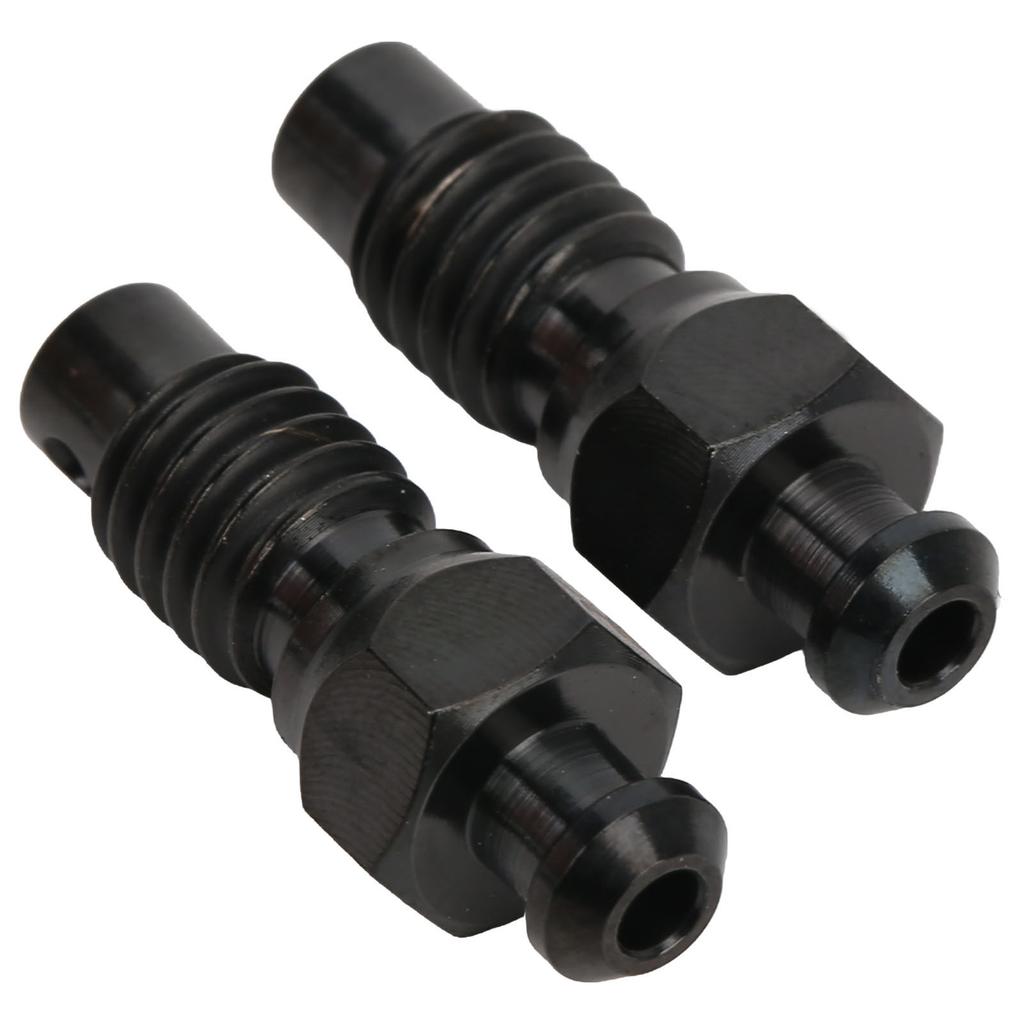 2 ks Šroub pro odvzdušnění kotoučové brzdy Titanová slitina M6 Odolnost proti korozi Olejové šrouby pro odvzdušnění kotoučů Příslušenství pro horská kola Černá