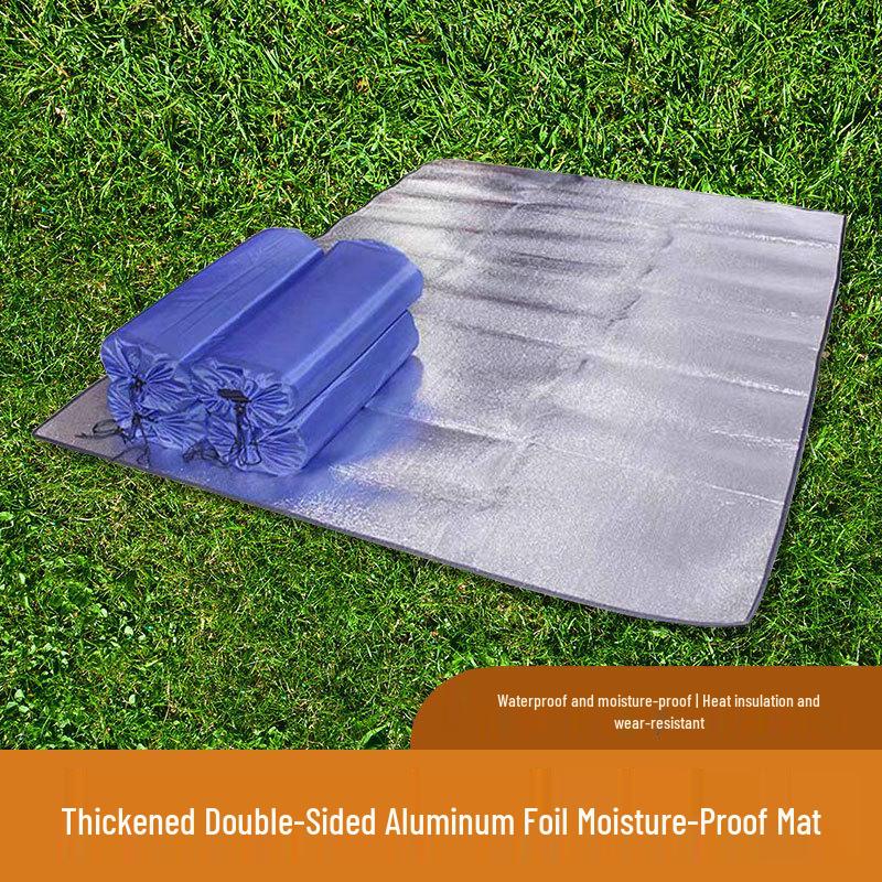 JGGP Outdoor Portable Aluminum Film Camping Mat