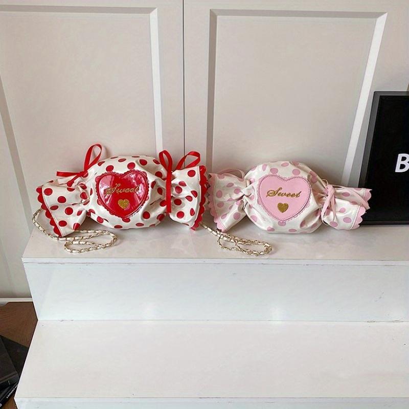 Candy Shaped Crossbody Bag, a New Japanese Style Design for Women, Unique Shoulder Bag