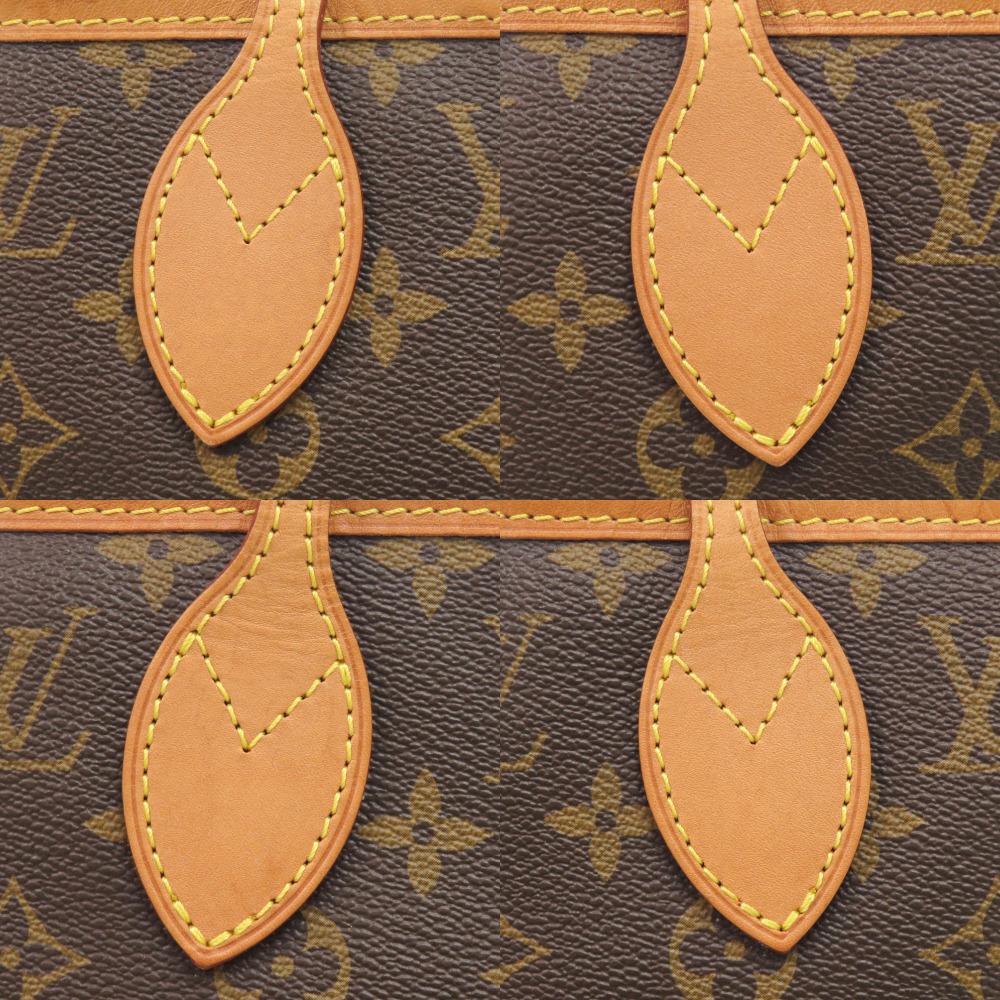 Usata AUTENTICA LOUIS VUITTON M41178 Monogram Neverfull MM con pochette Borsa Pivoonne