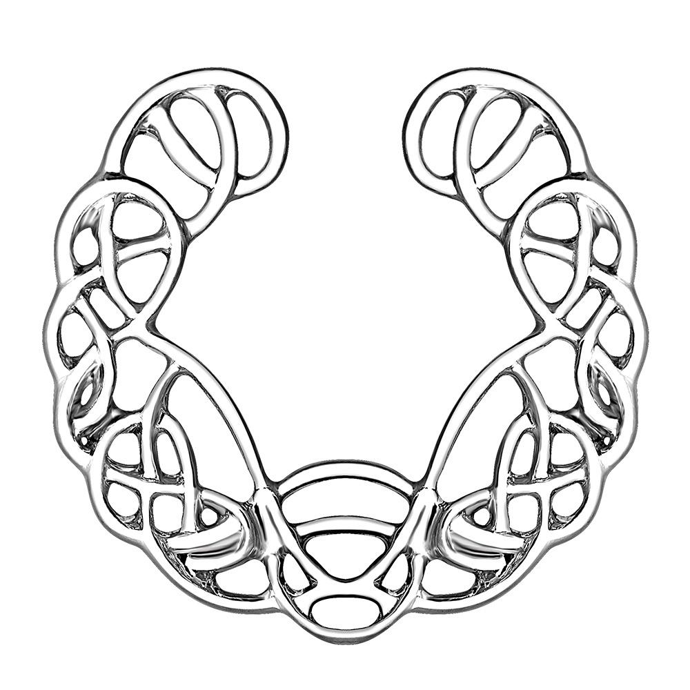 Heart-Shaped Stainless Steel Hollow Nipple Studs with Anti-Diamond Design