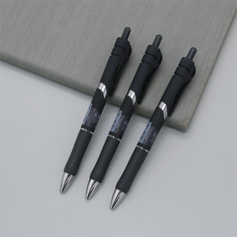 M&G 6/12 Pcs Gel Pen 0.5mm Black Ink & Red Ink Back To School Stationery Office Writing Stationery Student Exam Signature Pen