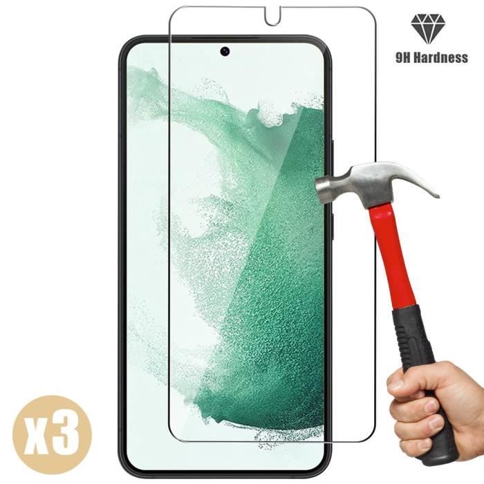 Tempered Glass - PROSHOP - for Samsung Galaxy S22 Plus - 9H Resistance - Full Coverage - Pack of 3