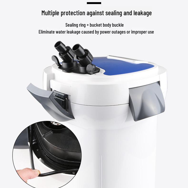 Sensen HW-3000 Variable Frequency External Aquarium Filter for Large Tanks