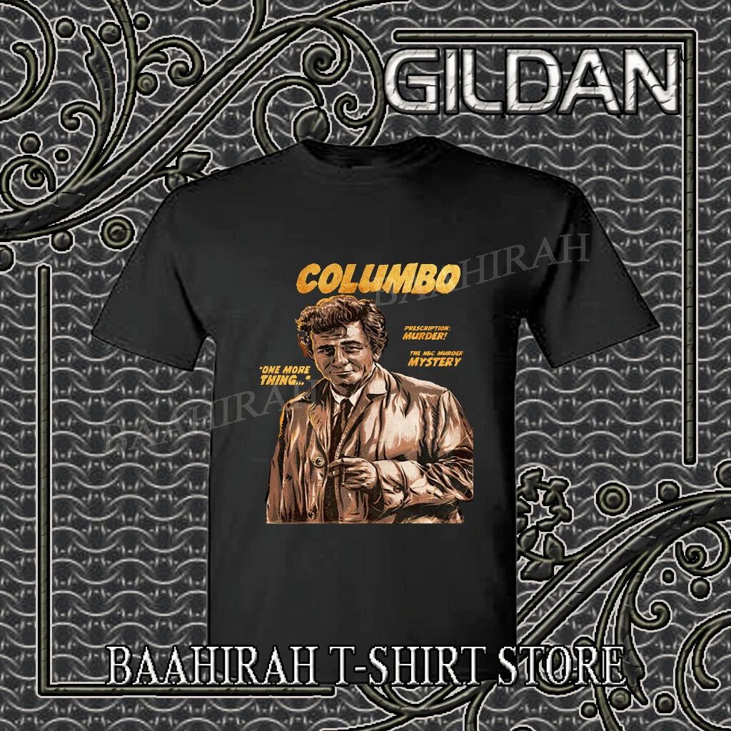 

New Shirt Columbo 80 s Detective Retro Tv Show Logo Funny T shirt Size S to 5XL S