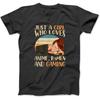 BestTeesEver Just A Girl Who Loves Anime Ramen and Gaming Retro Anime T-Shirt Black