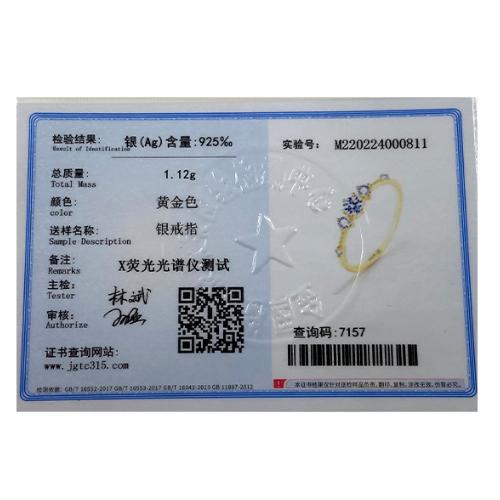 Bagues délicates en argent 925 pour femmes, or jaune, Simple, ajouré, cristal de zircone cubique, diamant, cadeaux, bijoux