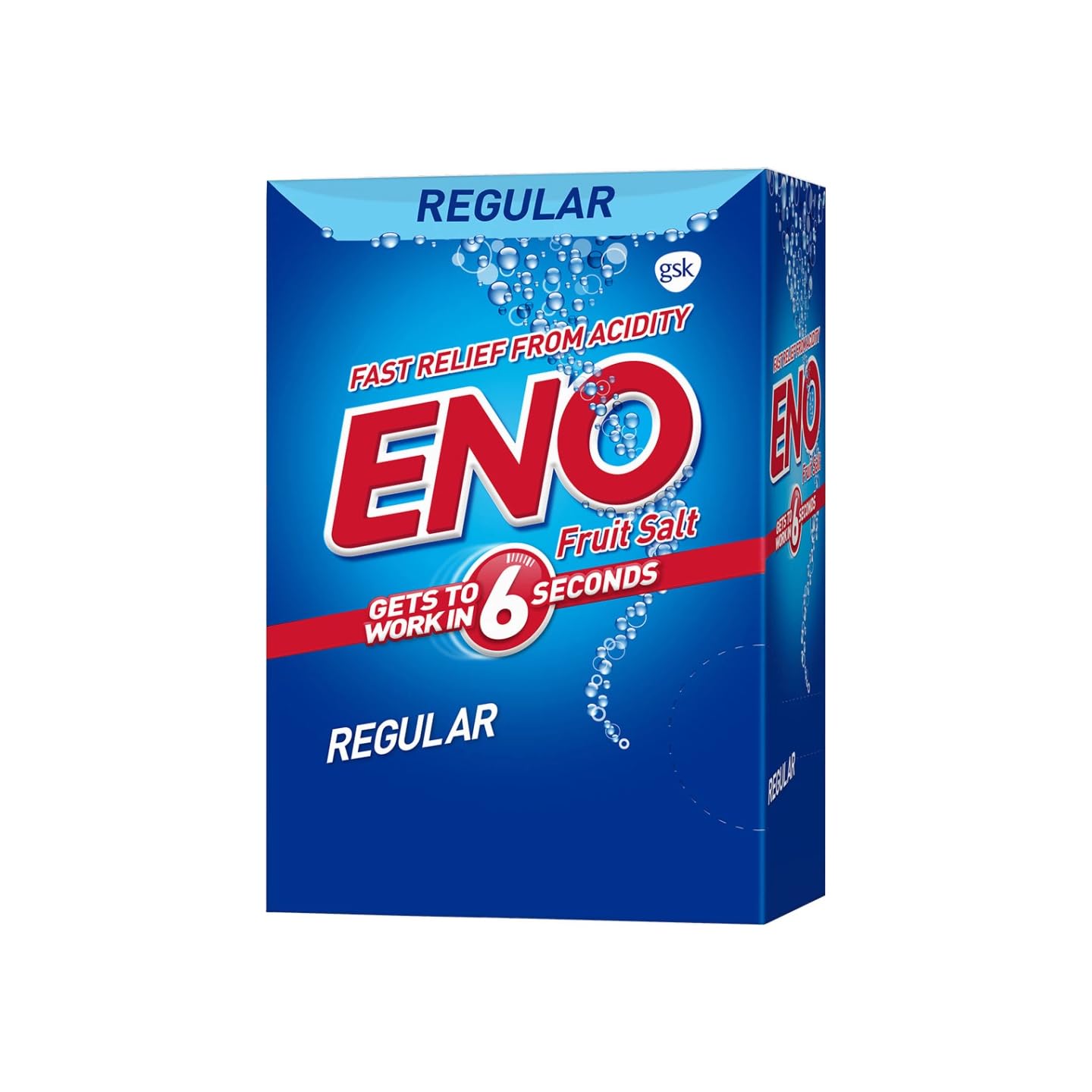 

Eno Fruit Salt Regular Flavour Sachets Pack Of 30 Sachet Fast Acting Antacid Powder For Instant Relief From Acidity Heartburn 150g