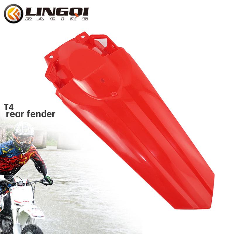 Black Plastic KAYO T4 Rear Wheel Fender Cover Splash Guard Mudguard Protector Universal For Electric Motorcycle Accessories ATV