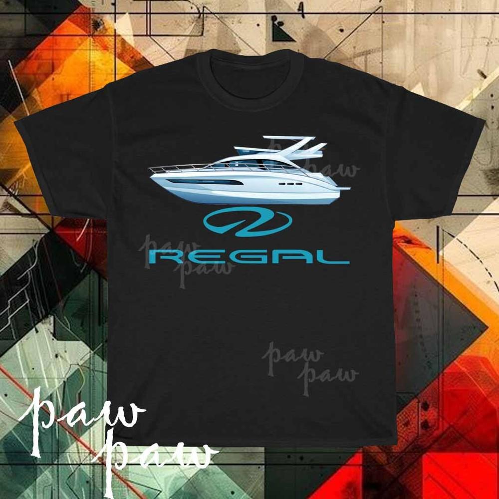 

New Regal Luxury Performance Boats Logo Men#039;s Tshirt funny size S to 5XL Unisex T-Shirt M
