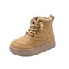 Kids Ankle Boots for Boys Girls Unisex Children Short Boots Warm Thermal Cotton Inside  Sports Style Side Zipper 26-36