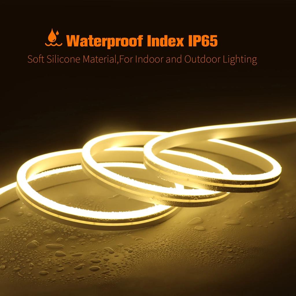 Spina di UE 12V 1M/2M/3M/4M/5/M Lampada al neon a strisce LED impermeabile con scansione manuale e interruttore dimmer touch per l'illuminazione dell'armadio da cucina