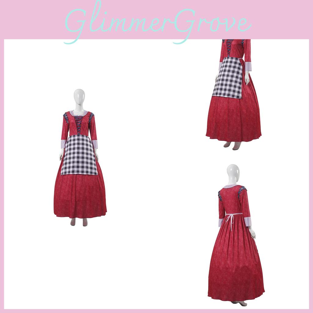 Movie White Snow Live Action Cosplay Red Dress Live Stage Performance Costume