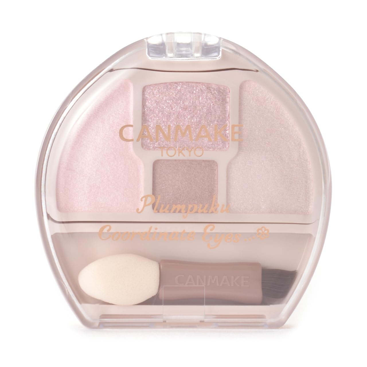 Canmake Plan Puku Координация Глаз Нео N02 Туту План Пуку Тени для век для Тени Супер Розовые Мешки под глазами, Подводка, Яркие, Небесно-белые