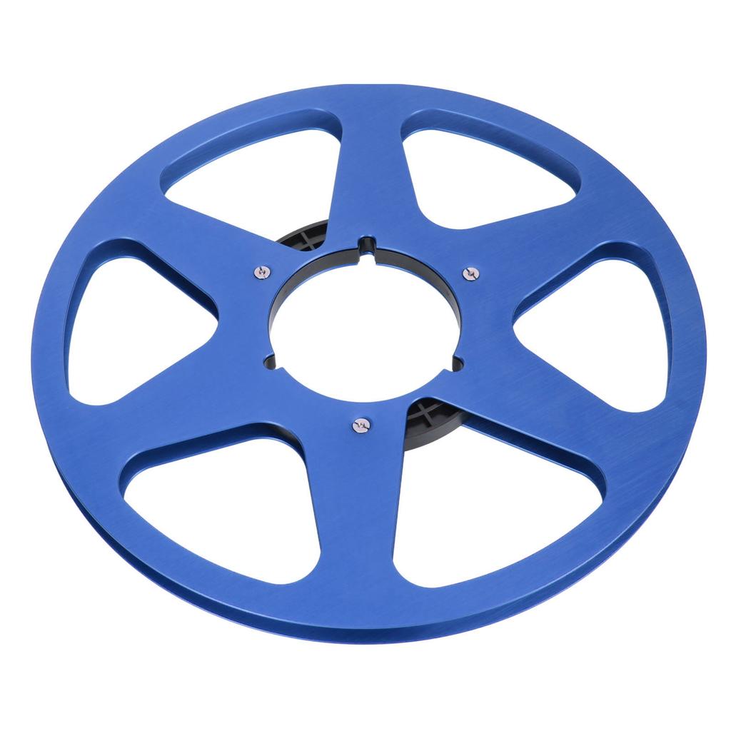 1 4 10.5 Inch Empty Tape Reel 6 Hole Aluminum Alloy Universal Opening Machine Part Sound Tape Takeup Reel