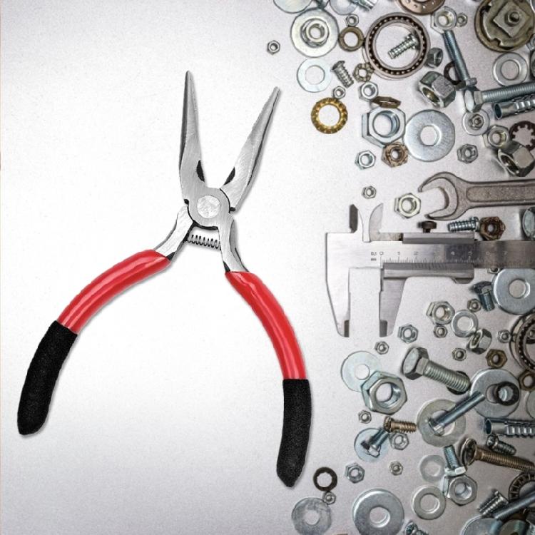 Jewelry Making Polishing Tool Carbon Steel Pliers Toothless- Sharp Nose Plier
