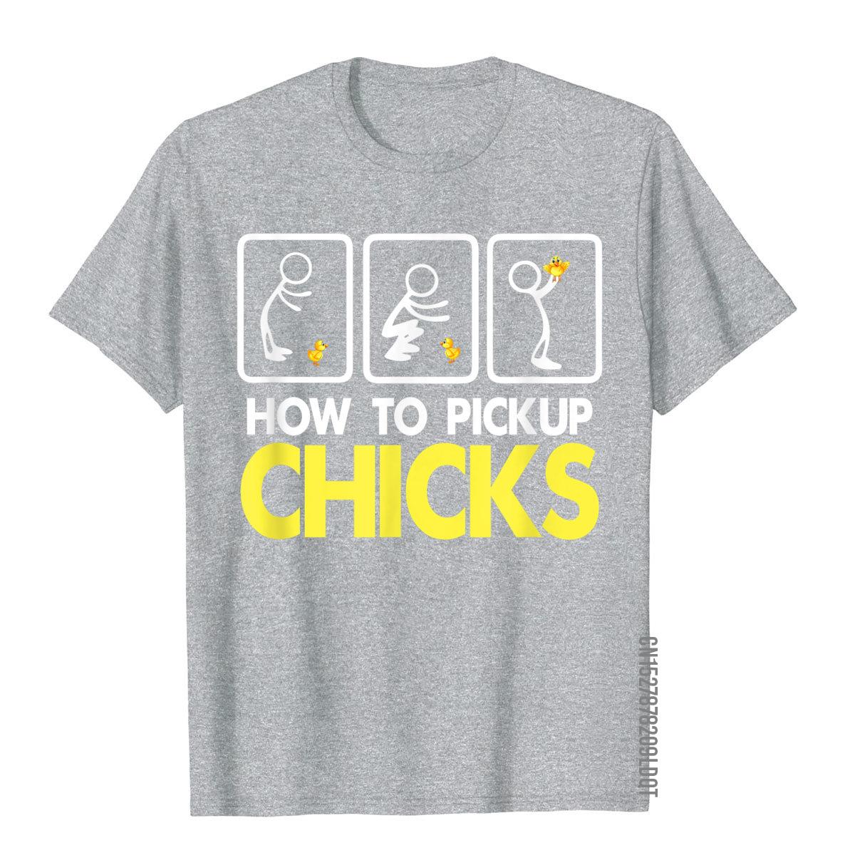 

Футболка «Как подобрать цыпочек» Милая футболка «Pick Chicks 101» Хлопковые топы и футболки для мужчин Футболки с принтом Повседневные хип-хоп 4XL