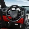 Black Steering Wheel Decor Trim Cover for Dodge Charger Challenger Durango 09-14
