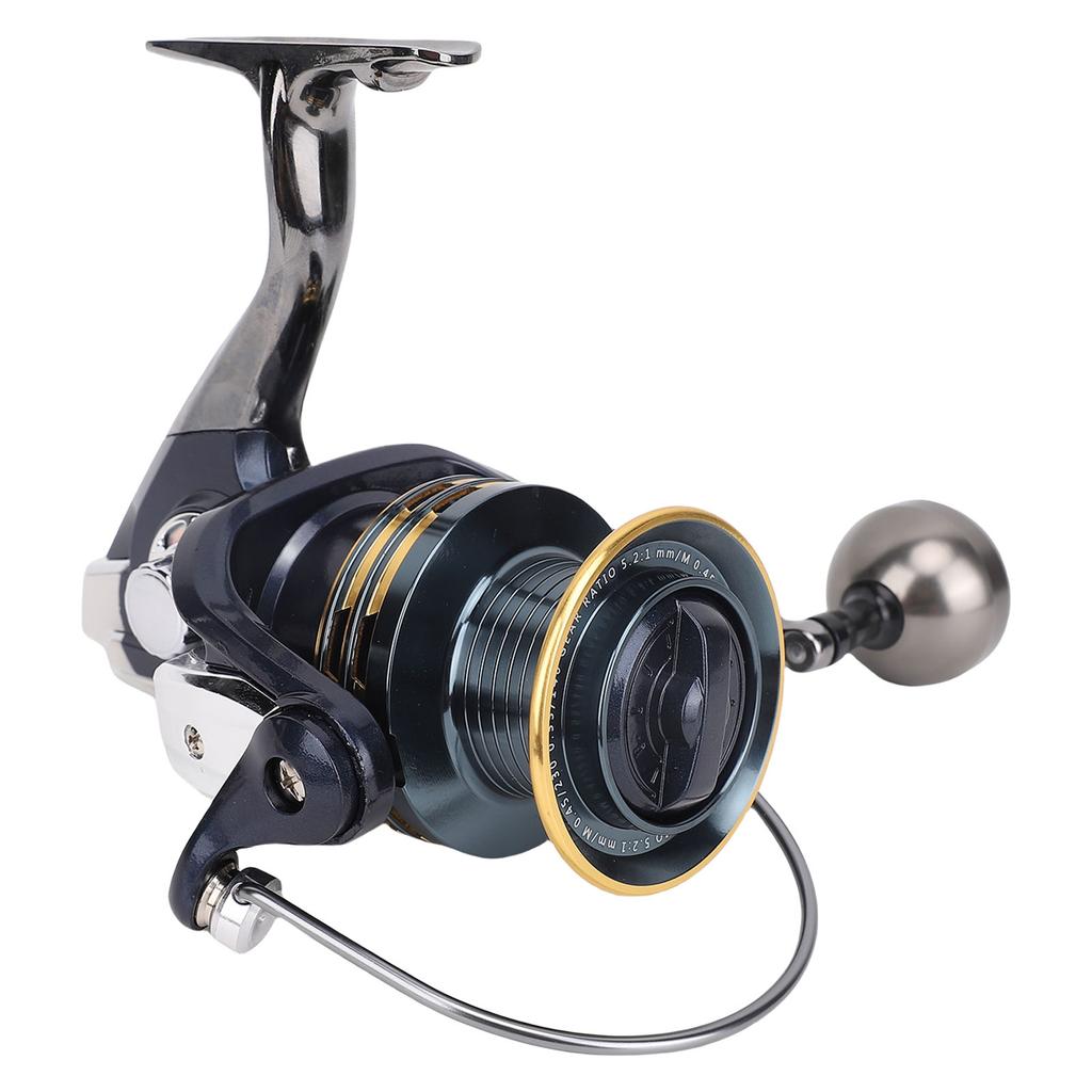 Spinning Fishing Reel All Metal Beveled Wire Cup Far Throw 15KG Braking Force PF8000