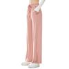Women's Ice Silk Sun Protection High-Waist Wide-Leg Pants - Lightweight, Quick-Dry, Slimming, Casual, Versatile Summer Wear.