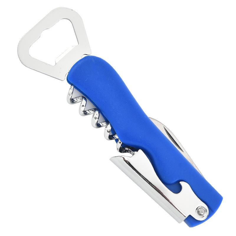 Plastic Stainless Steel Multi-functional Wine and Beer Bottle Opener