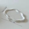 Mini Jewelry Tray Cloud Shape Jewelry Display Plate Ins Storage Plate  Watches/Keys Storage