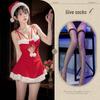 Doll Love Christmas Cosplay Velvet Nightgown: Sexy Role Play Lingerie & Battle Robe for New Year