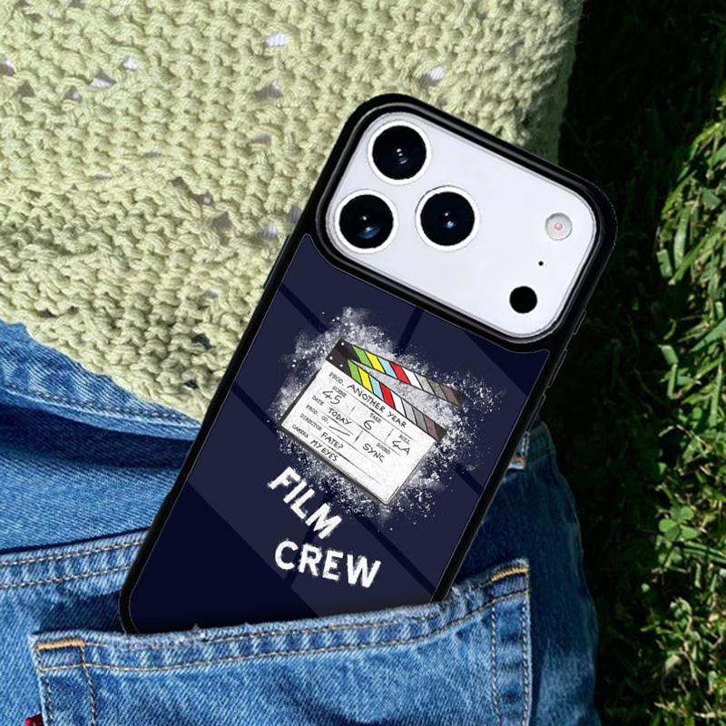 Clapper board Phone Case Cover for IPhone 11 12 13 14 15 16e 17 Pro Max Coque for IPhone 17 Air