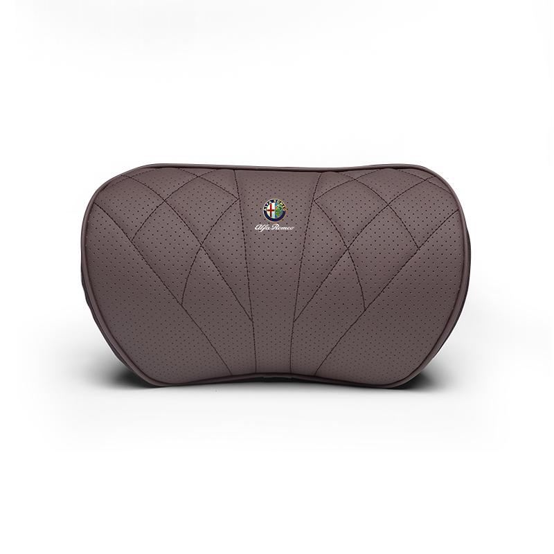 

For Alfa Romeo Memory Cotton Car Headrest Lumbar Support Auto Neck Pillow Seat Covers For Alfa Romeo Giulietta Mito 159 Giulia S