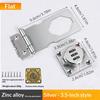 Cabinet Password Lock Drawer Lock 3-Digit Combination Password Lock Security Door Bolt Anti-theft Household Cabinet Hardware