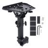Pole Mounting Kit 360 Degrees  Rotation 160 Degrees  Tilt Adjustable Antenna Mount Plate and Pipe Adapter for Mini