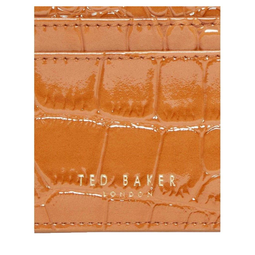 Ted Baker Crocodile Skin Leather Card Holder