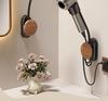 Suction Cup Hair Dryer Wall Mount - No-Drill Holder for Bathroom