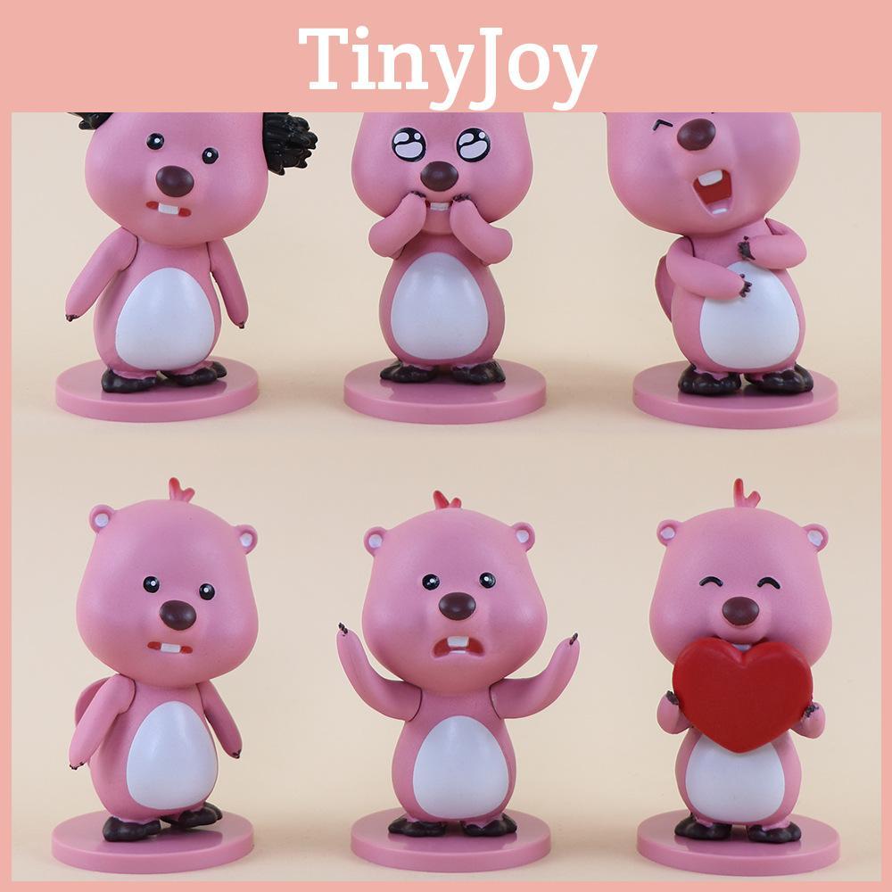 Popular Collectible Loopy Pvc Figure Assembly Required 6 Variants Available