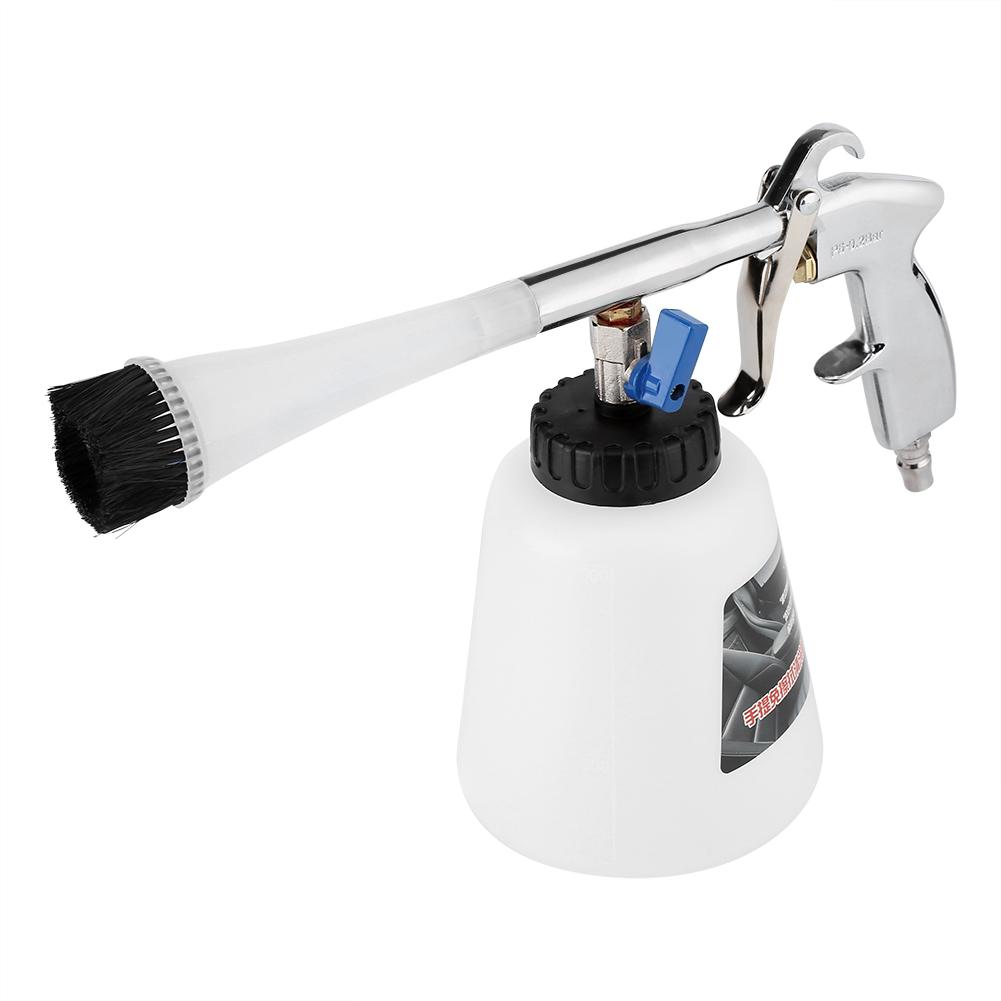 Pistol de curățare a interiorului mașinii de înaltă presiune, pulverizator de spălare cu puls de aer și sticlă de spumă