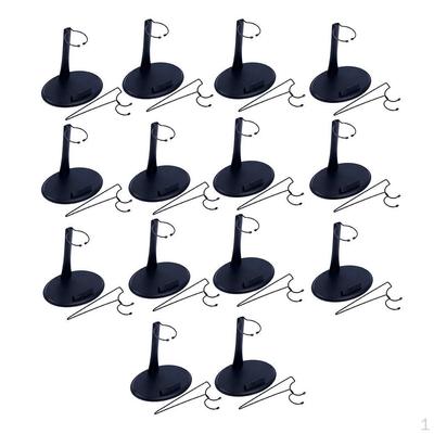 1/6 Display Stand Holder Fit For Action Figure Black +-Type X14