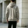 Men's Spring Fall Hoodie, Loose Fit Casual Basic Sweatshirt for Everyday Wear