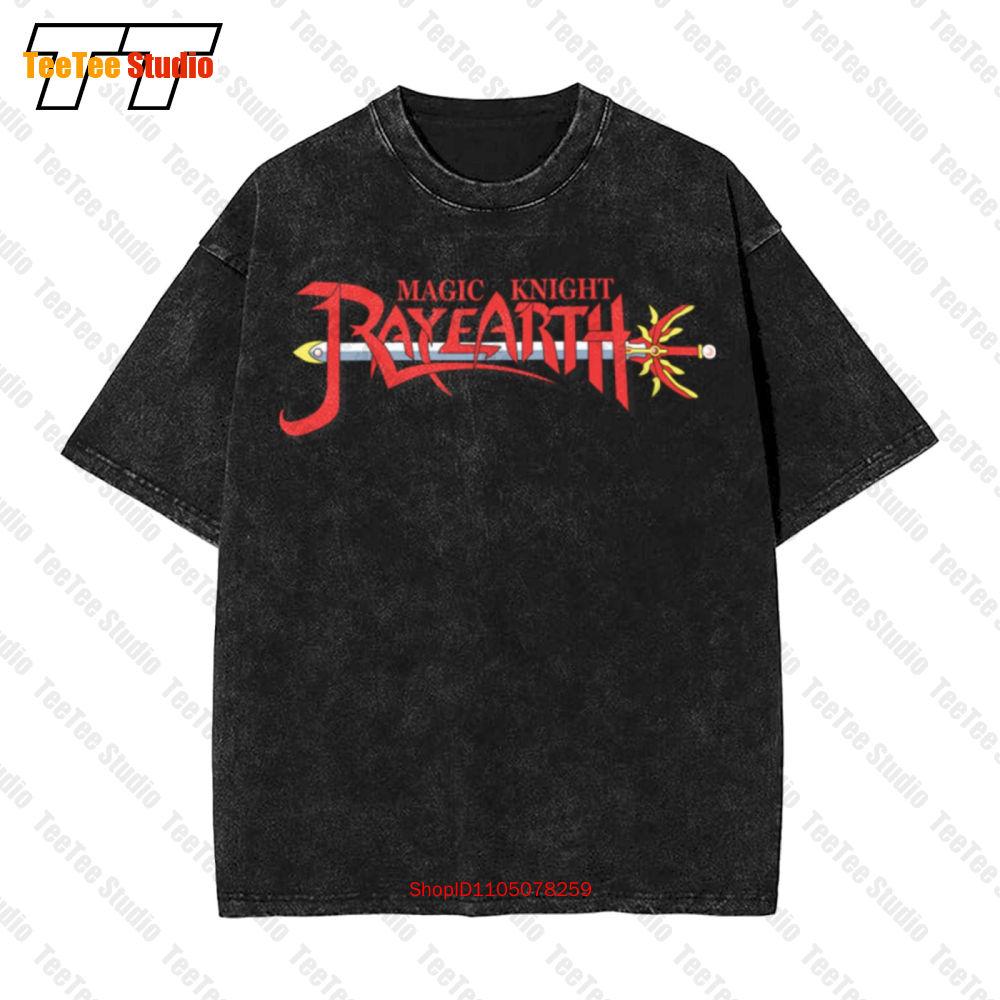 Snes Game Rayearth Magic Knight Video Game Fan Vintage Oversized TShirt ORO S