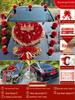 2024 Complete Wedding Car Decoration Set with Suction Cup Attachment