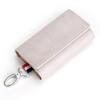 Minimalist Pu Leather Key Case With 3 Fold Design For Daily Use