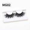 Dense Explosive Mink Hair 27mm Extended False Eyelashes Multi-layer Three-dimensional Curled Long Eyelashes Cross-border Supply