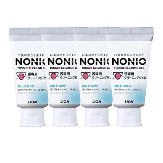 NONIO Tongue Cleaning Gel 45g 4 pieces