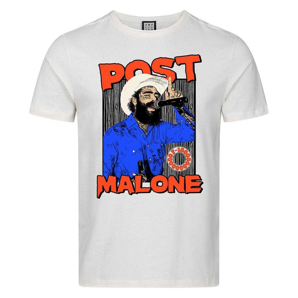 Amplified Unisex Adult Western Singer Post Malone T-Shirt