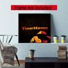 Galatasaray Customize Your Name Diamond Painting Round Diamond Diy Frameless Holiday Artwork Suitable For Home Office Wall Decoration
