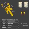 Interior Wall Corner Trim Roller Brush with Soft Bristles for Latex Paint Application