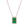 Literary And Retro Wind Tarot Card Dafang Brand Necklace Sun And Moon Octagram Love Planet Desert Necklace