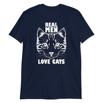 Real Men Love Cats - Unisex T-Shirt
