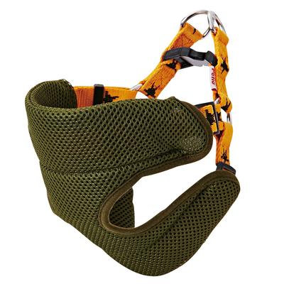 Petio Mericaji Star Vest Harness Orange for Medium Dogs M Size