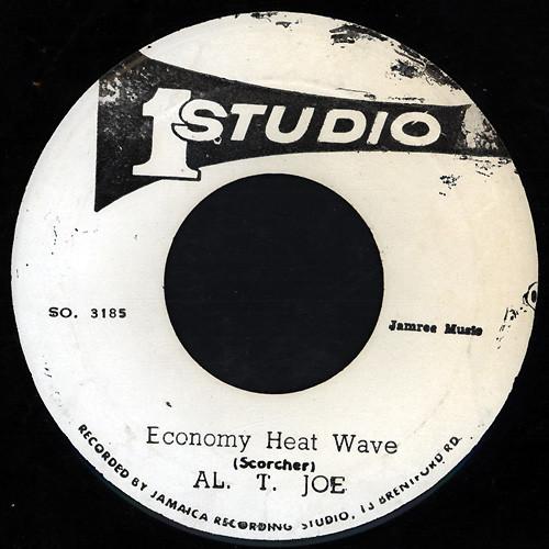 

7inch Record AL T. JOE Economy Heat Wave SO3185 Studio One 1974 Jamaica Reggae Ska Dub Used