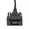 USB Extension Cable for Toyota For Vios For Dash Mount Car USB Socket 1.34 inch
